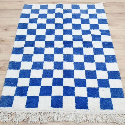 moroccan checkered rug