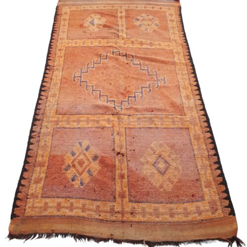 handmade old berber carpet
