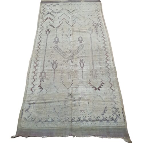 very old moroccan rug